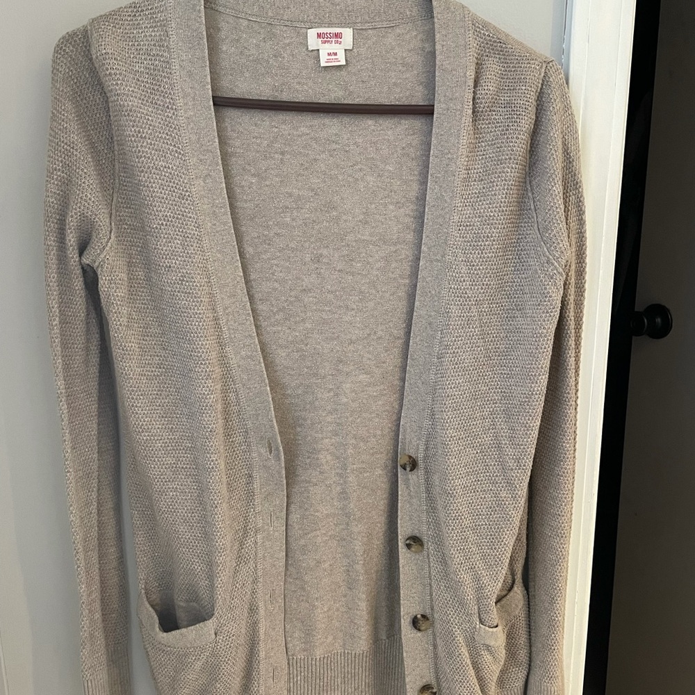 Oatmeal Waffle Cardigan
